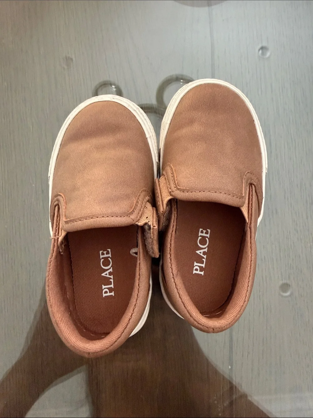 Kids Slip-On Sneakers in Brown size 6